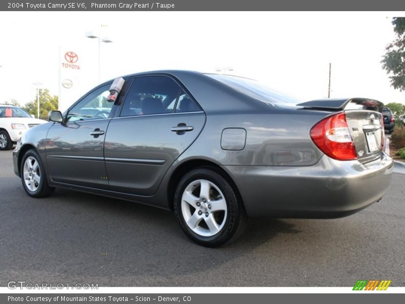 Phantom Gray Pearl / Taupe 2004 Toyota Camry SE V6