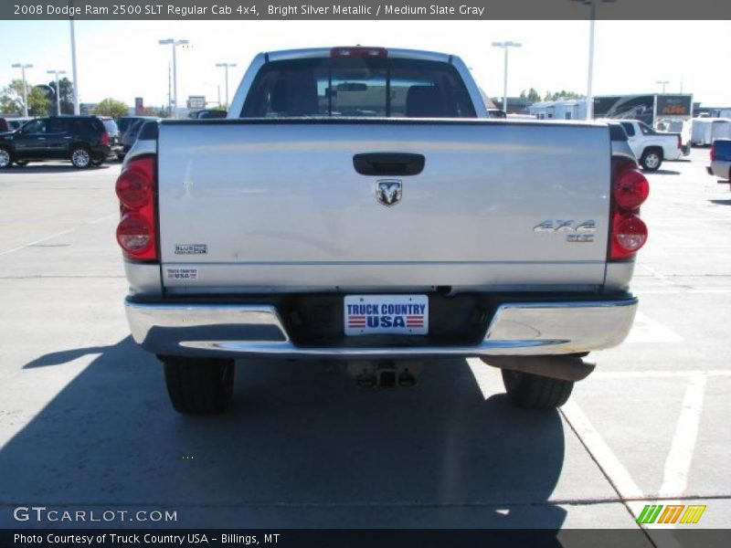 Bright Silver Metallic / Medium Slate Gray 2008 Dodge Ram 2500 SLT Regular Cab 4x4