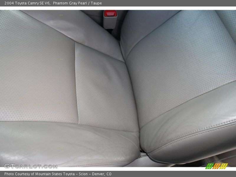 Phantom Gray Pearl / Taupe 2004 Toyota Camry SE V6