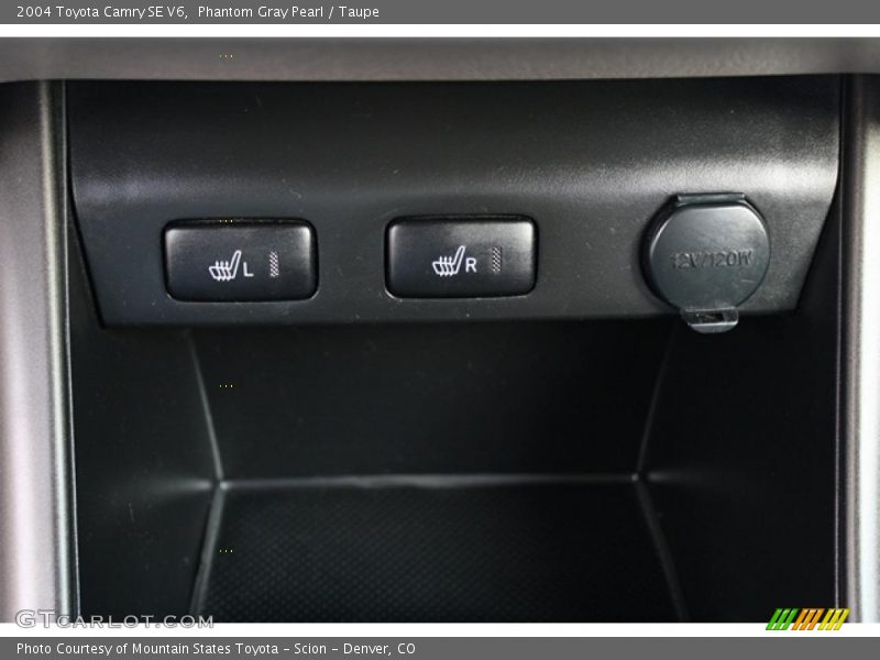 Phantom Gray Pearl / Taupe 2004 Toyota Camry SE V6