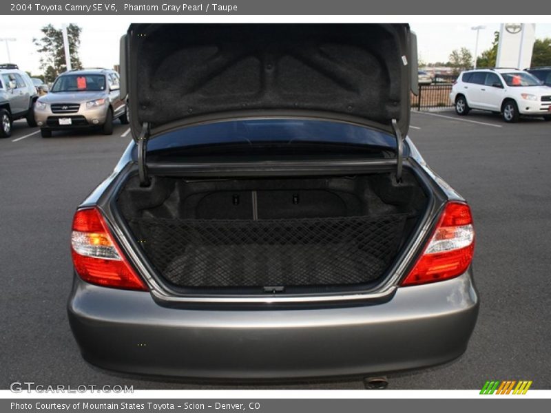 Phantom Gray Pearl / Taupe 2004 Toyota Camry SE V6