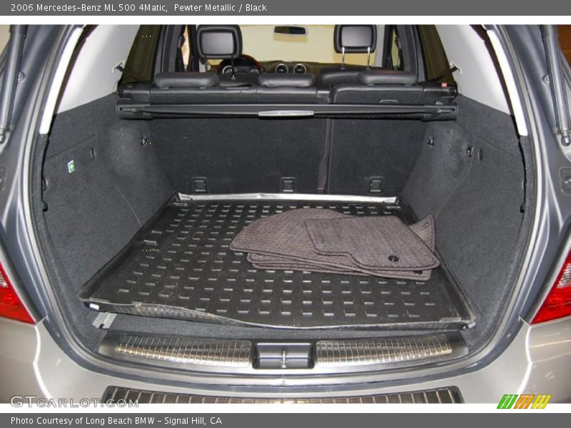 Pewter Metallic / Black 2006 Mercedes-Benz ML 500 4Matic