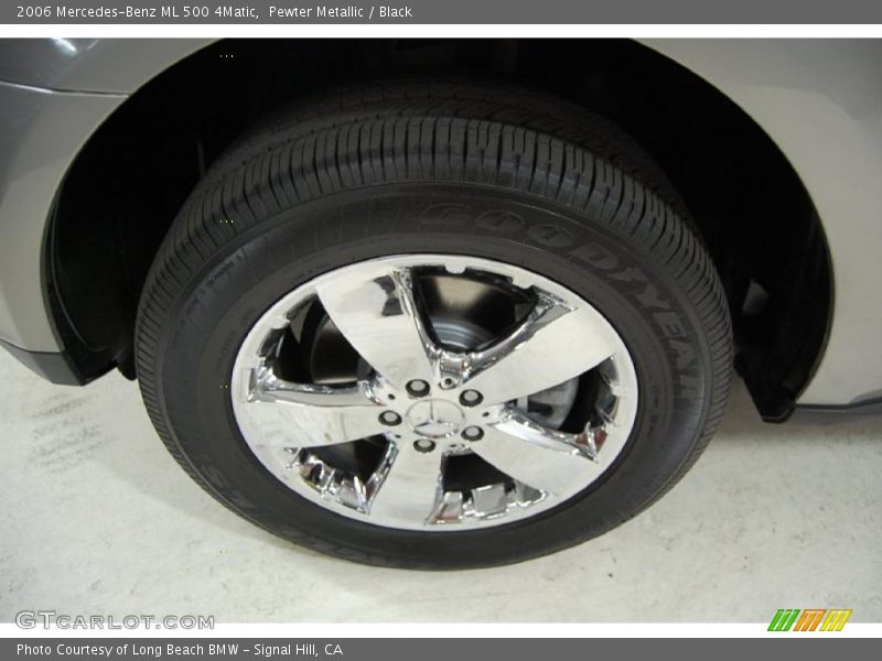 Pewter Metallic / Black 2006 Mercedes-Benz ML 500 4Matic
