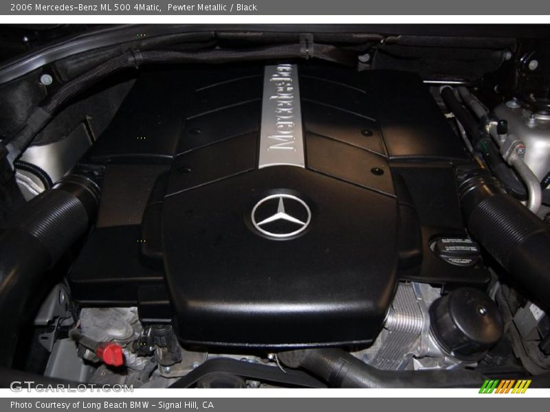 Pewter Metallic / Black 2006 Mercedes-Benz ML 500 4Matic