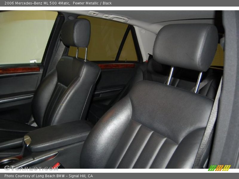 Pewter Metallic / Black 2006 Mercedes-Benz ML 500 4Matic