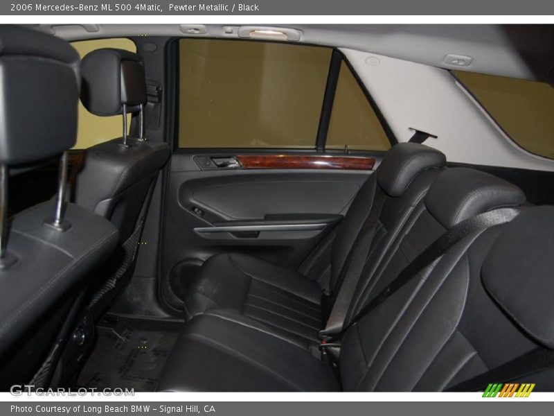 Pewter Metallic / Black 2006 Mercedes-Benz ML 500 4Matic