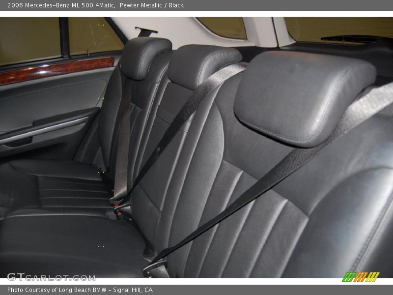 Pewter Metallic / Black 2006 Mercedes-Benz ML 500 4Matic