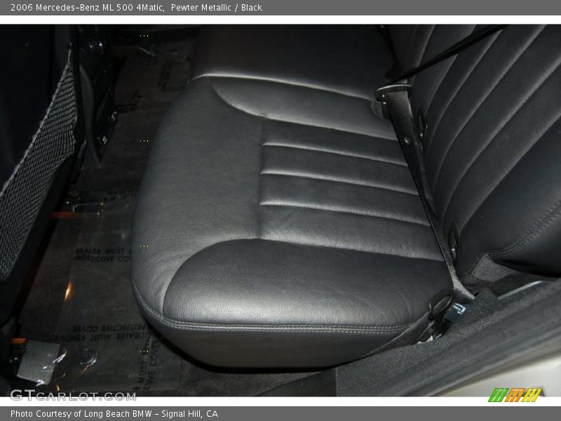 Pewter Metallic / Black 2006 Mercedes-Benz ML 500 4Matic