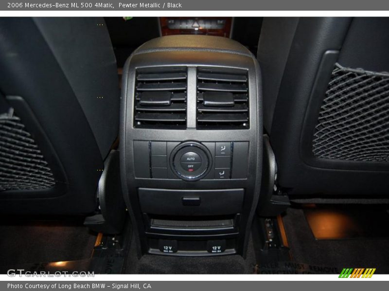 Pewter Metallic / Black 2006 Mercedes-Benz ML 500 4Matic