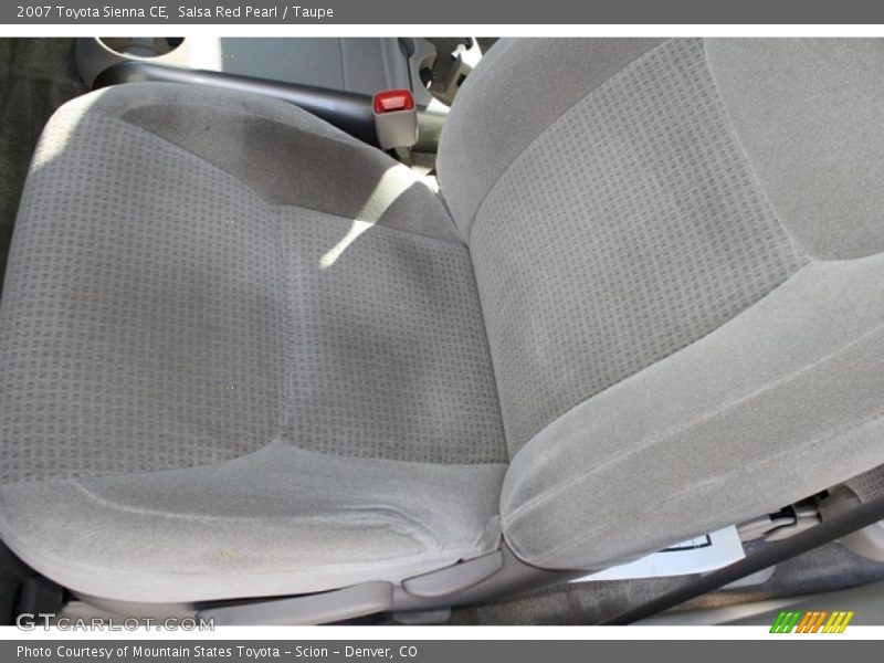 Salsa Red Pearl / Taupe 2007 Toyota Sienna CE