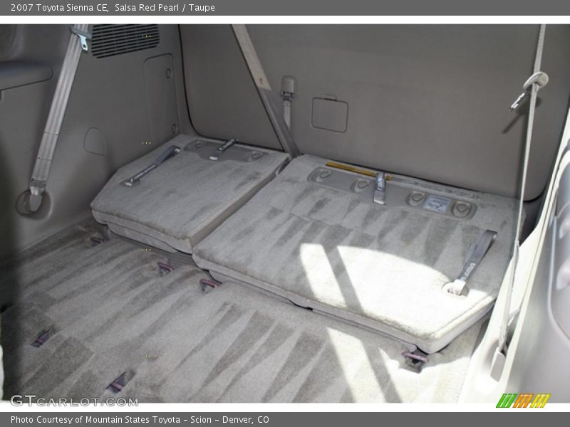 Salsa Red Pearl / Taupe 2007 Toyota Sienna CE