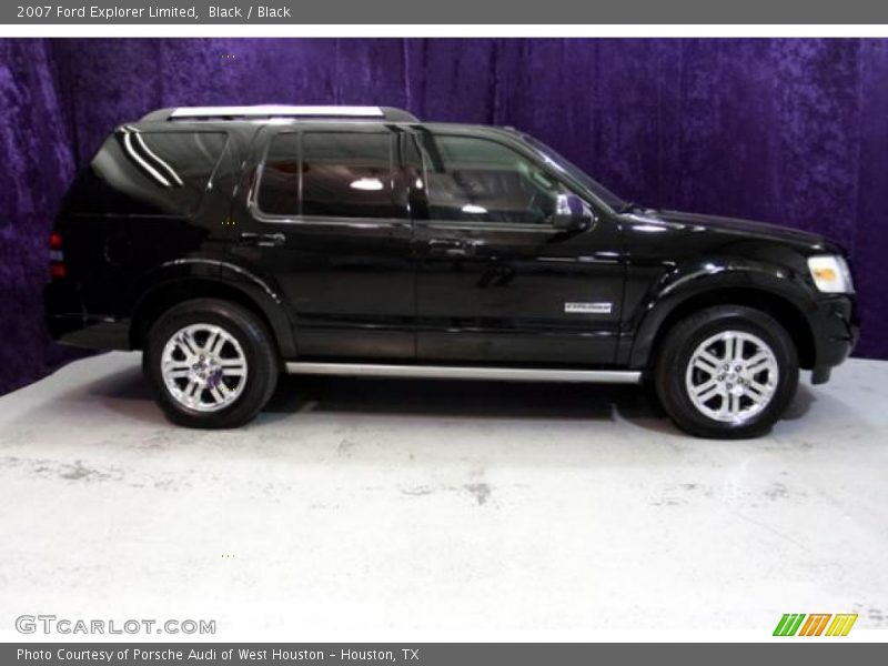 Black / Black 2007 Ford Explorer Limited