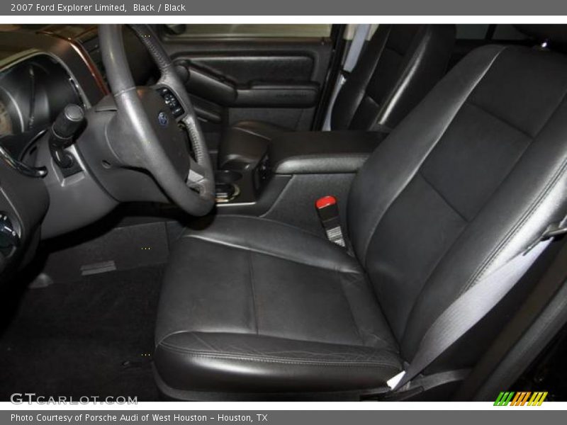 Black / Black 2007 Ford Explorer Limited
