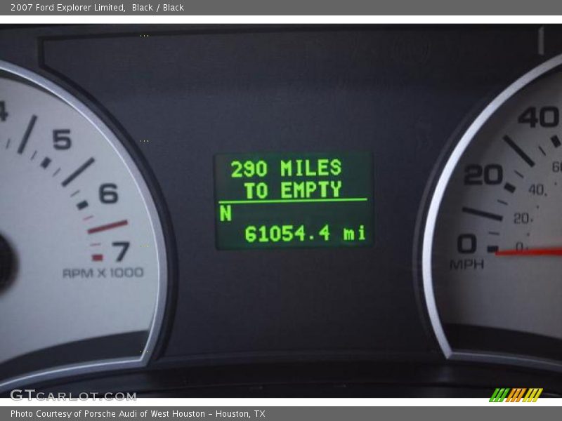 Black / Black 2007 Ford Explorer Limited