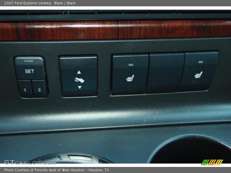 Black / Black 2007 Ford Explorer Limited