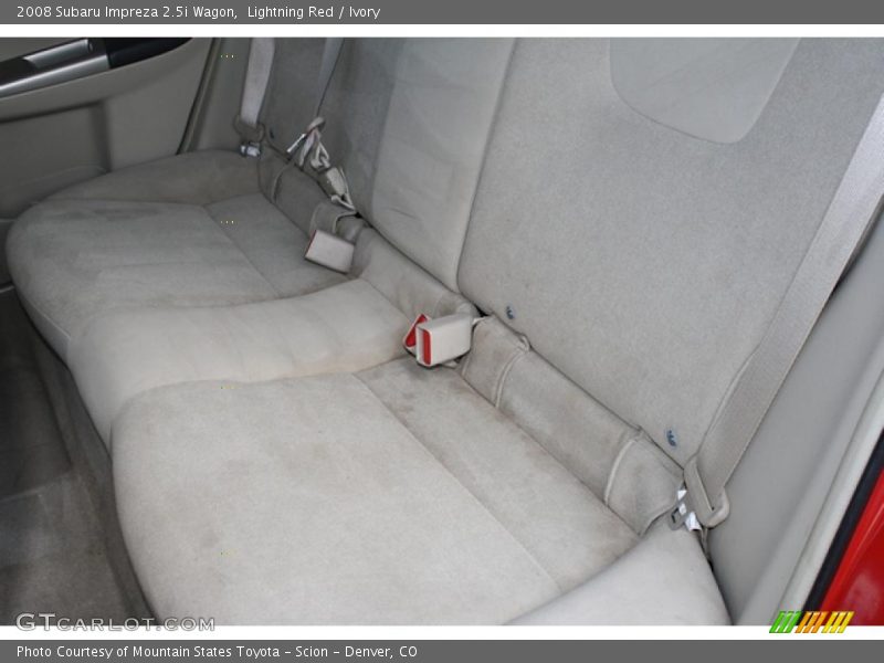 Lightning Red / Ivory 2008 Subaru Impreza 2.5i Wagon