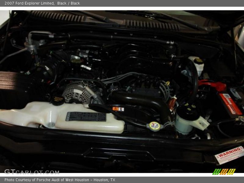 Black / Black 2007 Ford Explorer Limited