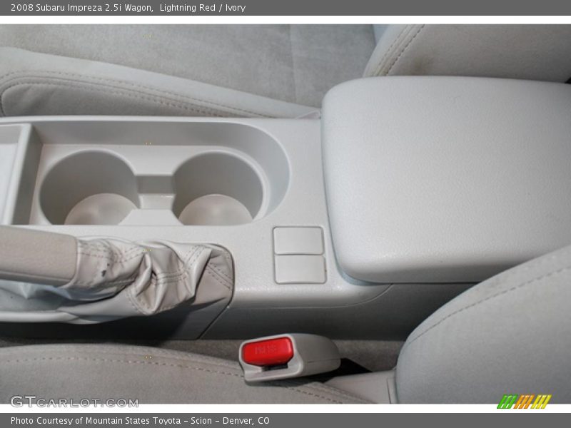 Lightning Red / Ivory 2008 Subaru Impreza 2.5i Wagon