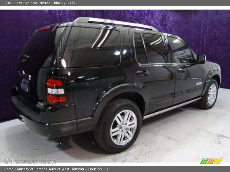 Black / Black 2007 Ford Explorer Limited