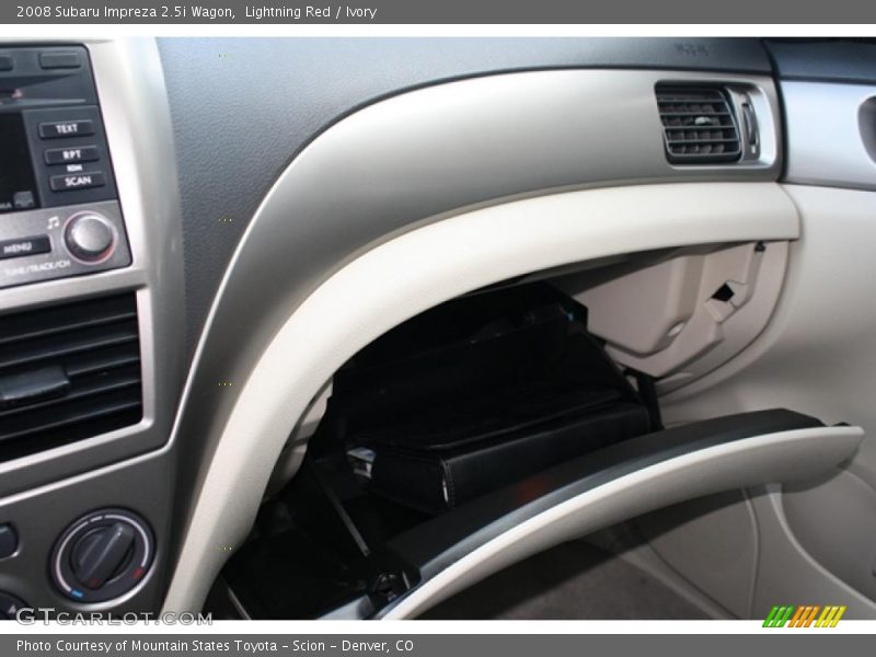 Lightning Red / Ivory 2008 Subaru Impreza 2.5i Wagon