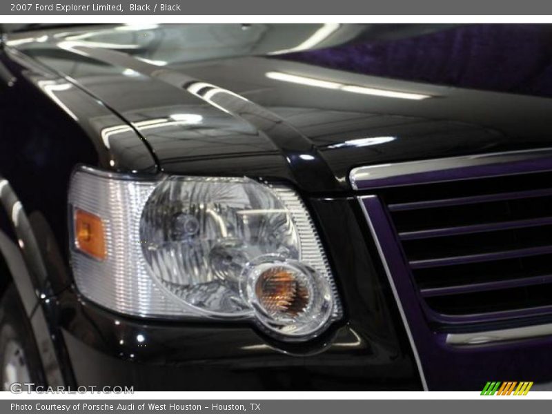 Black / Black 2007 Ford Explorer Limited