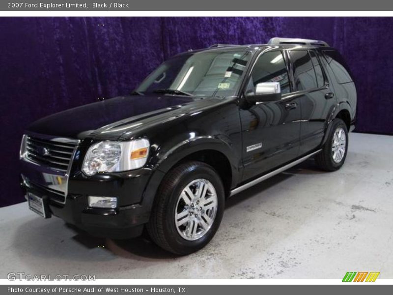 Black / Black 2007 Ford Explorer Limited