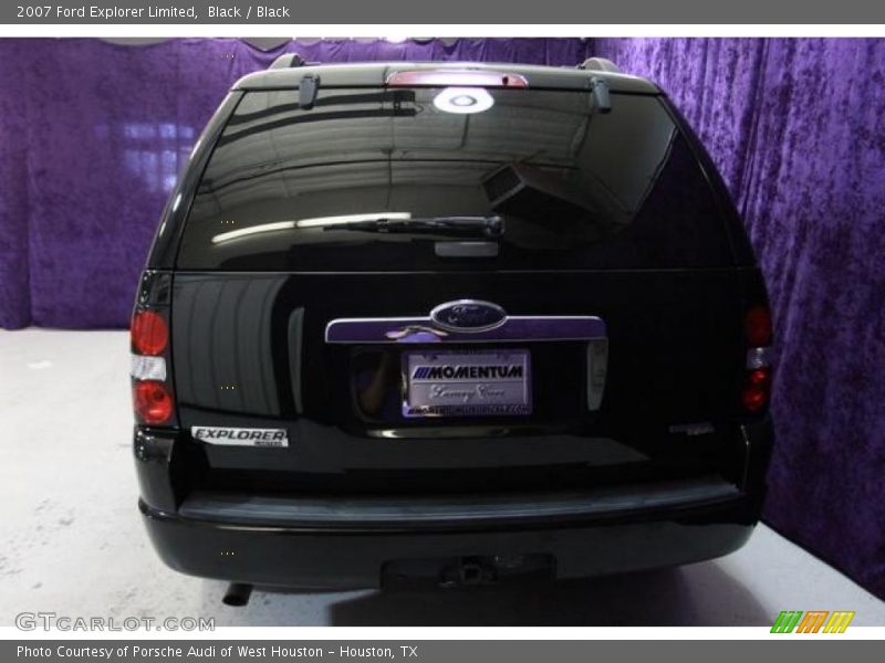 Black / Black 2007 Ford Explorer Limited