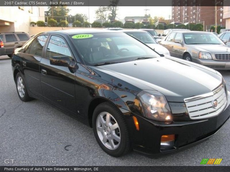 Black Raven / Ebony 2007 Cadillac CTS Sedan