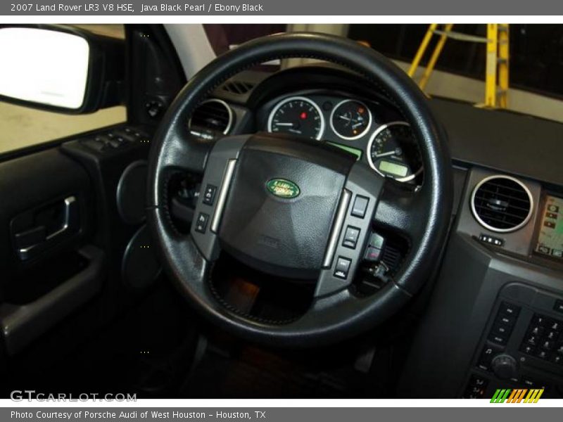 Java Black Pearl / Ebony Black 2007 Land Rover LR3 V8 HSE