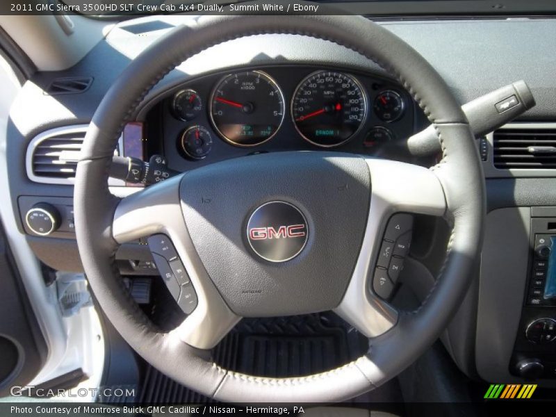  2011 Sierra 3500HD SLT Crew Cab 4x4 Dually Steering Wheel