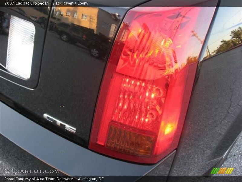 Black Raven / Ebony 2007 Cadillac CTS Sedan