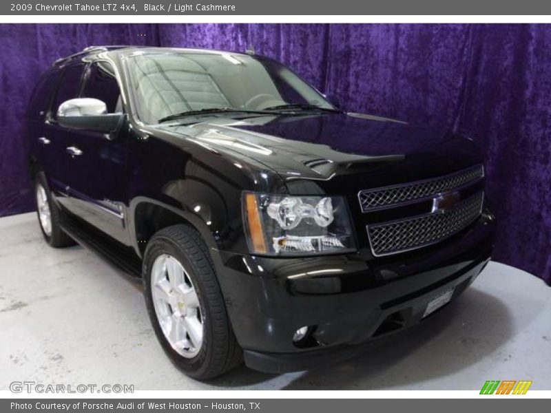 Black / Light Cashmere 2009 Chevrolet Tahoe LTZ 4x4