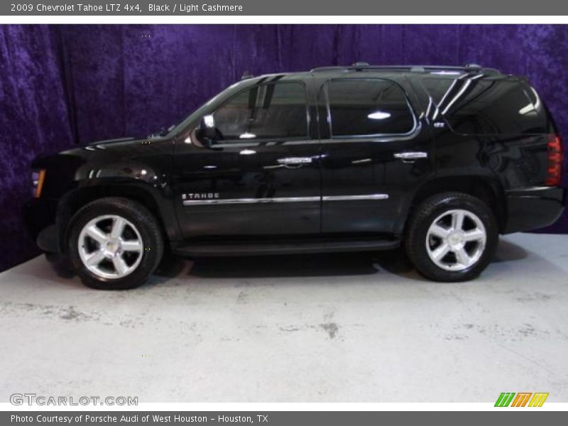 Black / Light Cashmere 2009 Chevrolet Tahoe LTZ 4x4