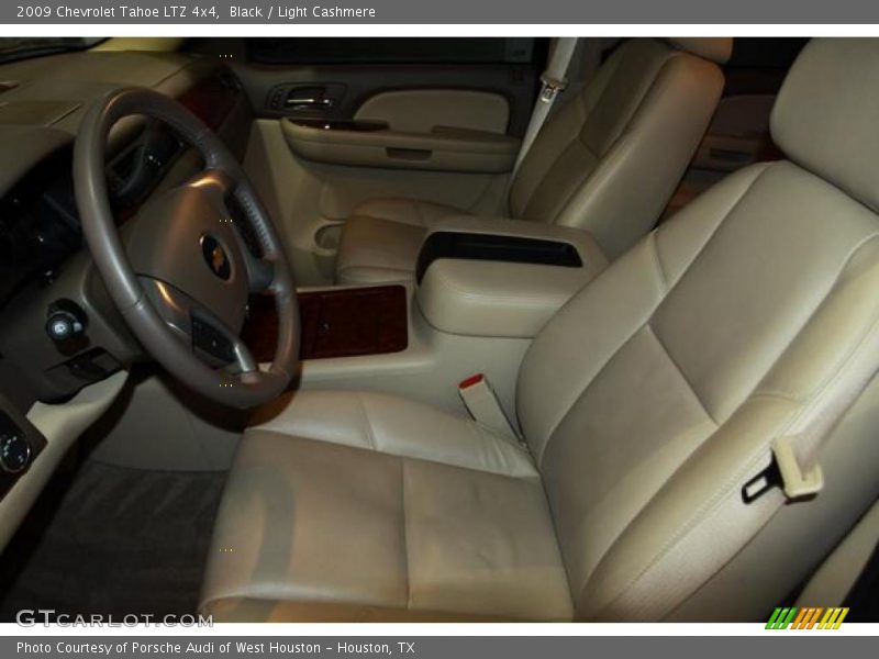 Black / Light Cashmere 2009 Chevrolet Tahoe LTZ 4x4