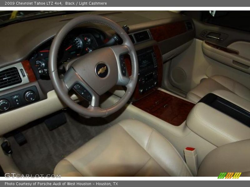 Black / Light Cashmere 2009 Chevrolet Tahoe LTZ 4x4