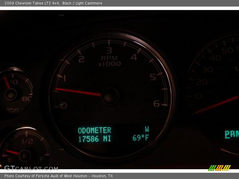 Black / Light Cashmere 2009 Chevrolet Tahoe LTZ 4x4