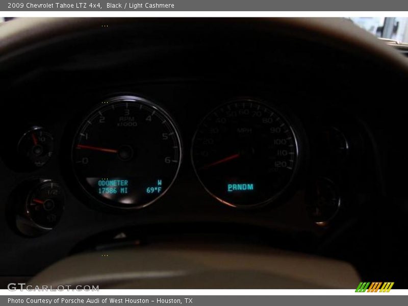 Black / Light Cashmere 2009 Chevrolet Tahoe LTZ 4x4