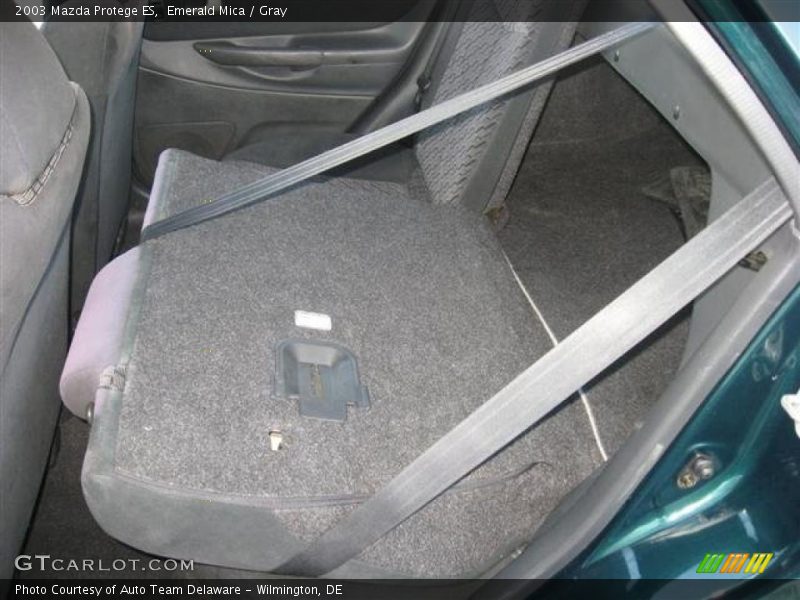 Emerald Mica / Gray 2003 Mazda Protege ES