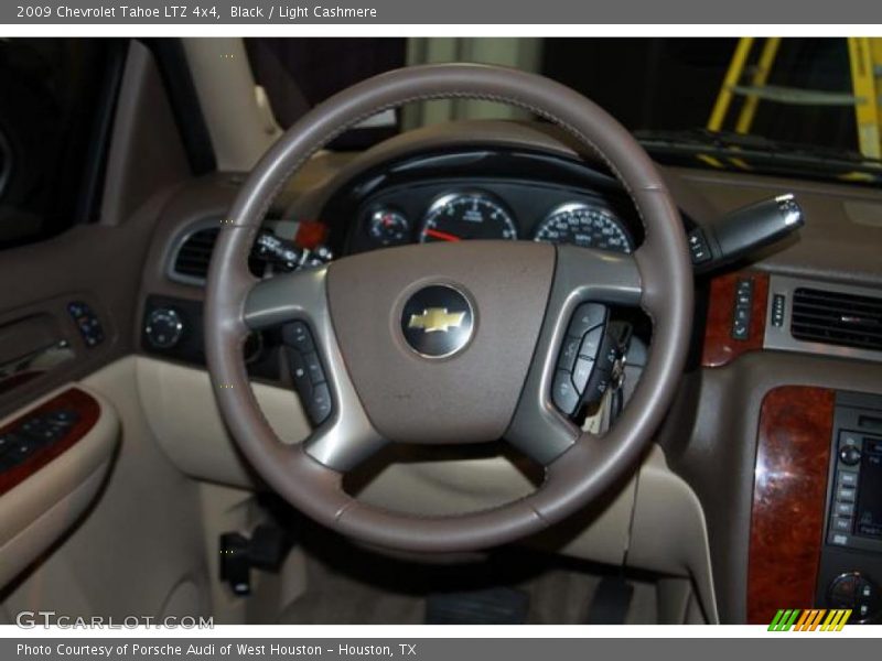 Black / Light Cashmere 2009 Chevrolet Tahoe LTZ 4x4