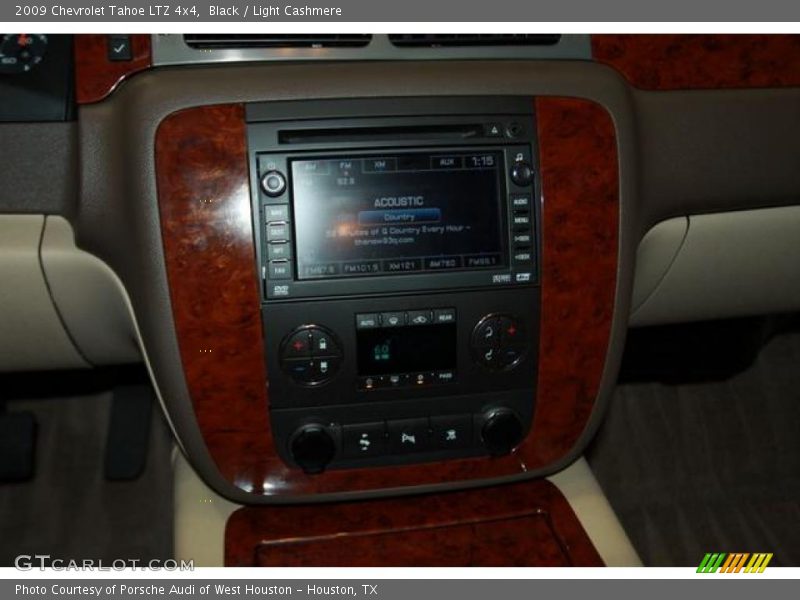 Black / Light Cashmere 2009 Chevrolet Tahoe LTZ 4x4