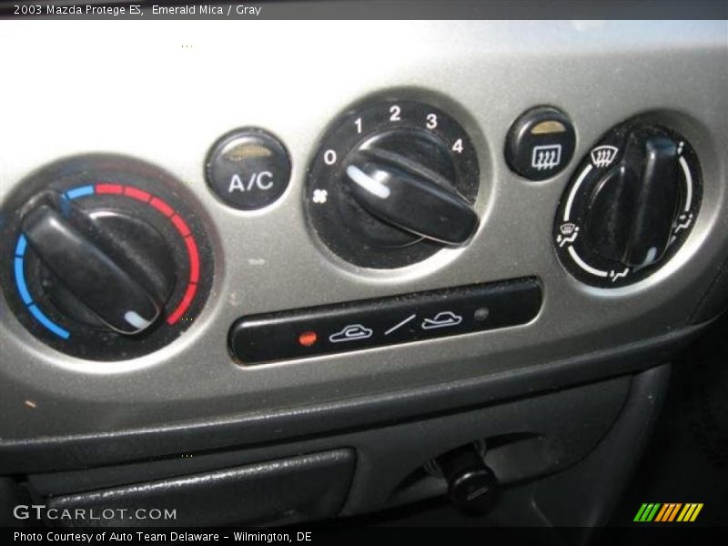 Emerald Mica / Gray 2003 Mazda Protege ES