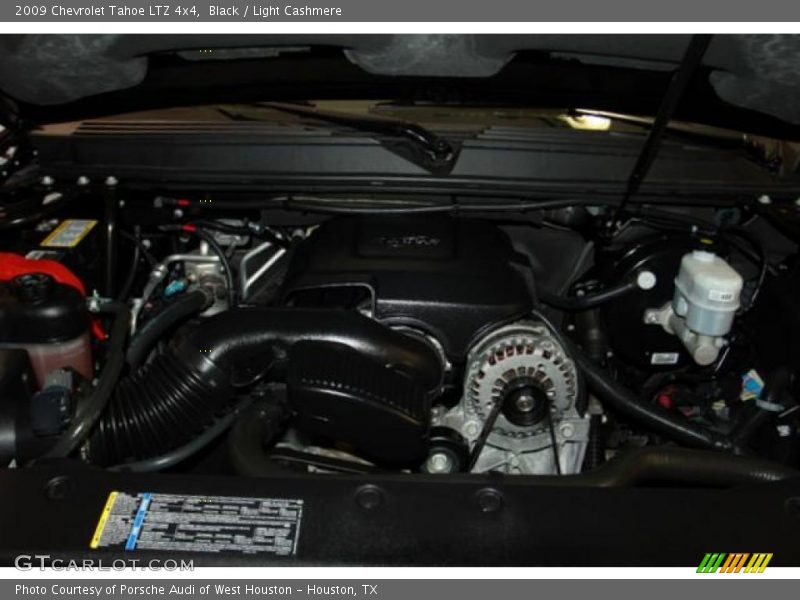 Black / Light Cashmere 2009 Chevrolet Tahoe LTZ 4x4