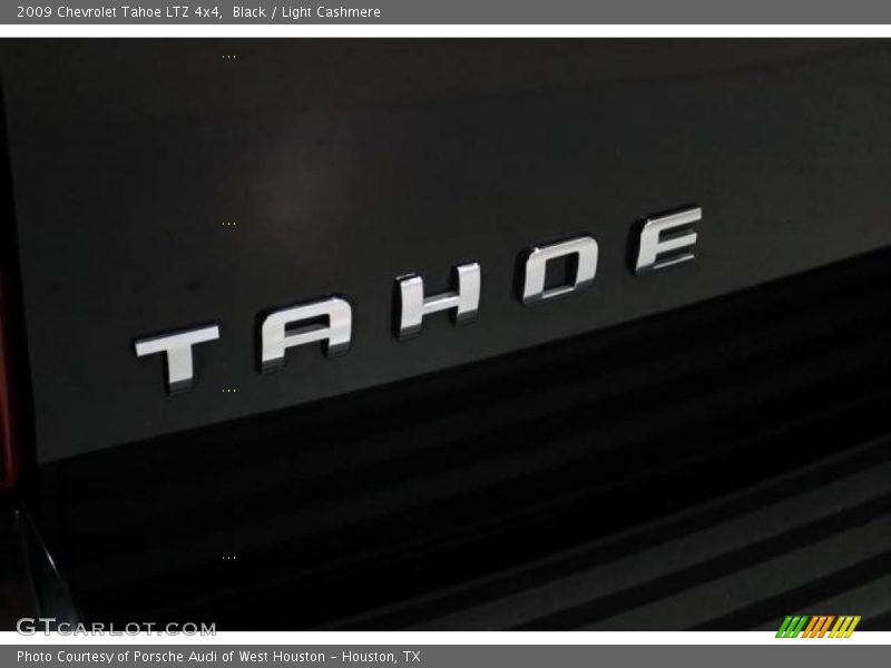 Black / Light Cashmere 2009 Chevrolet Tahoe LTZ 4x4