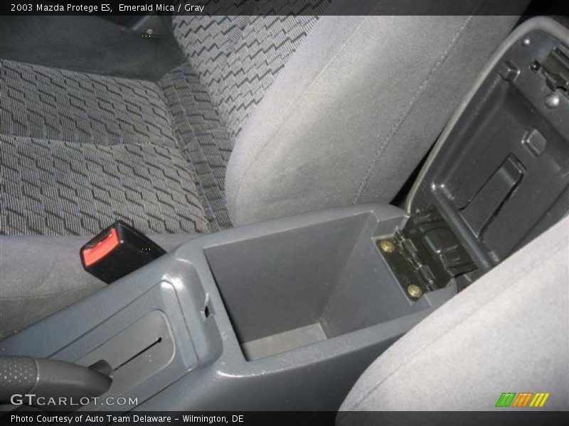 Emerald Mica / Gray 2003 Mazda Protege ES