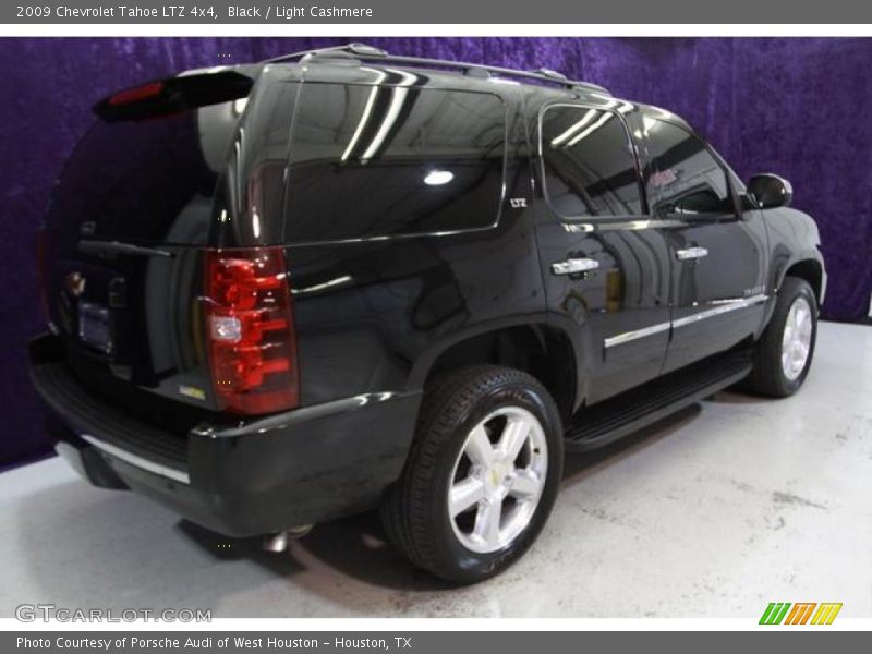 Black / Light Cashmere 2009 Chevrolet Tahoe LTZ 4x4