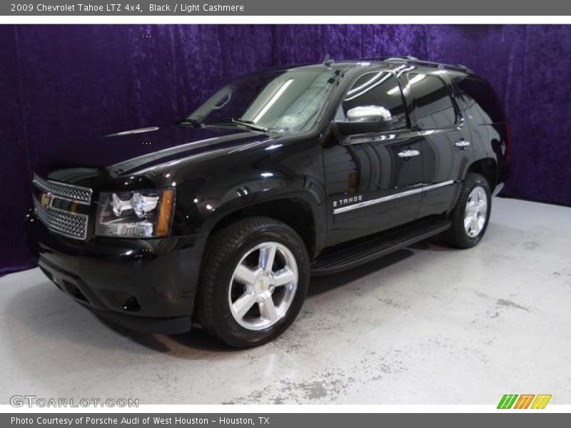 Black / Light Cashmere 2009 Chevrolet Tahoe LTZ 4x4