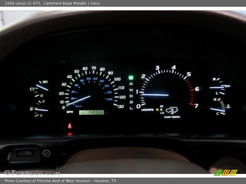 Cashmere Beige Metallic / Ivory 1999 Lexus LX 470