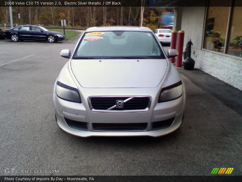 Electric Silver Metallic / Off Black 2008 Volvo C30 T5 Version 2.0