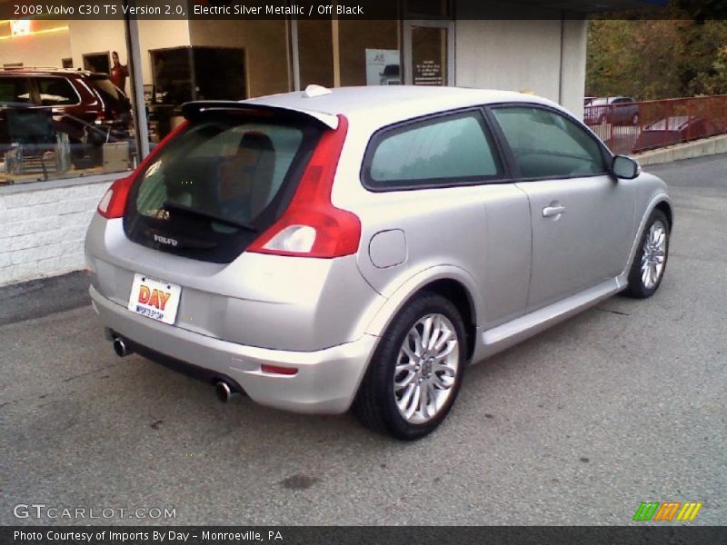 Electric Silver Metallic / Off Black 2008 Volvo C30 T5 Version 2.0