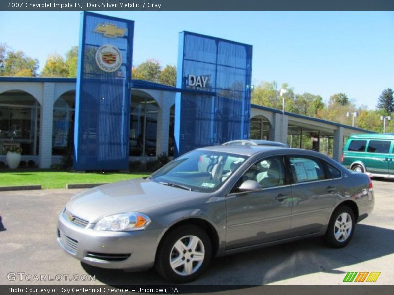 Dark Silver Metallic / Gray 2007 Chevrolet Impala LS